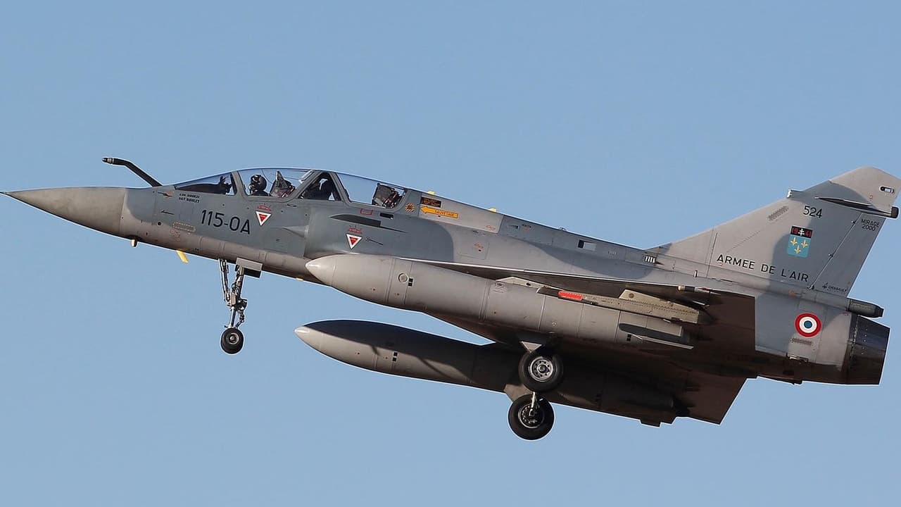 Ukraynalı pilotlar Mirage 2000-5F uçakları için hazır