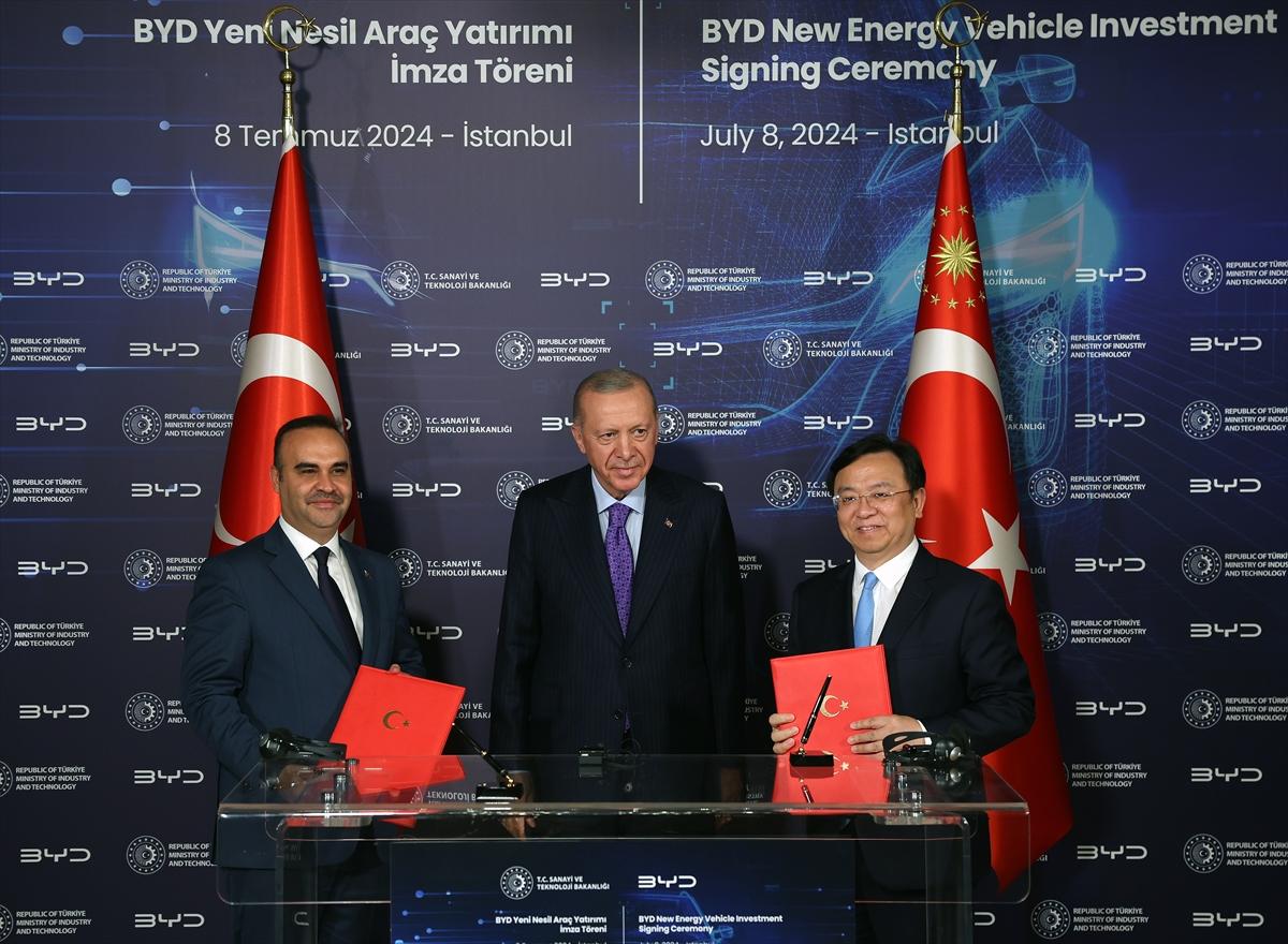 BYD Türkiye'ye yatırımla geldi! Dünya devi BYD, Türkiye'de fabrika açıyor