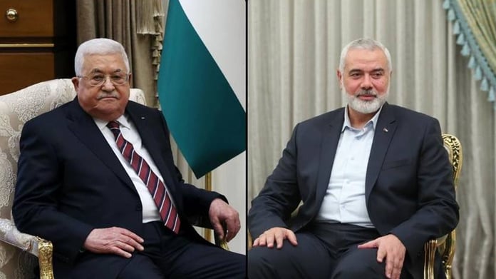 Filistin Devlet Başkanı Abbas ve Hamas lideri Heniyye, ulusal çabaların birleştirilmesi konusunda mutabık kaldı
