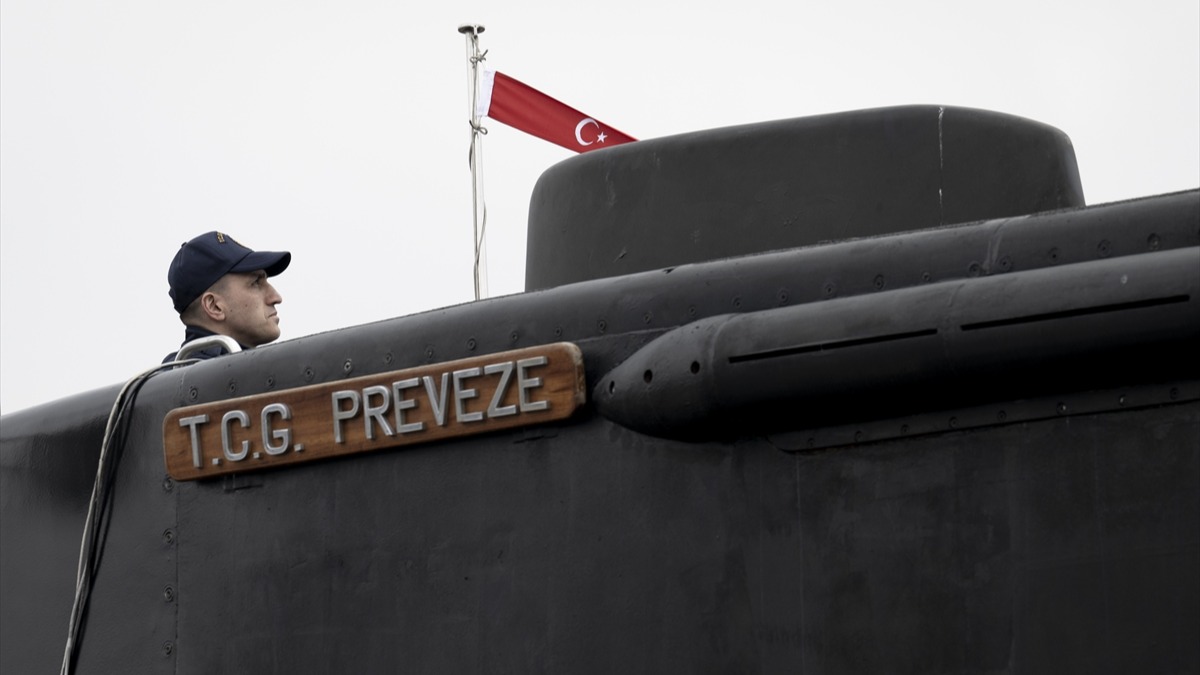 Su altında 50 gün aralıksız görev yapabilen TCG Preveze, Mavi Vatan'ın güvenliğine destek oluyor