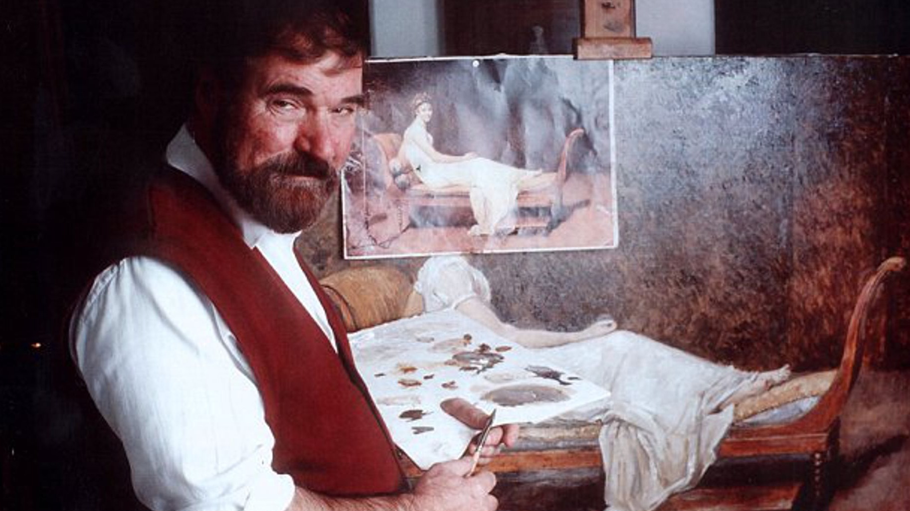 Ressam ve restaratör&nbsp;Eric Hebborn