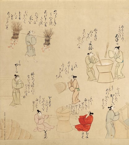 Fare düğünü parşömeni, Orta Çağ Japonya’sını aydınlatıyor