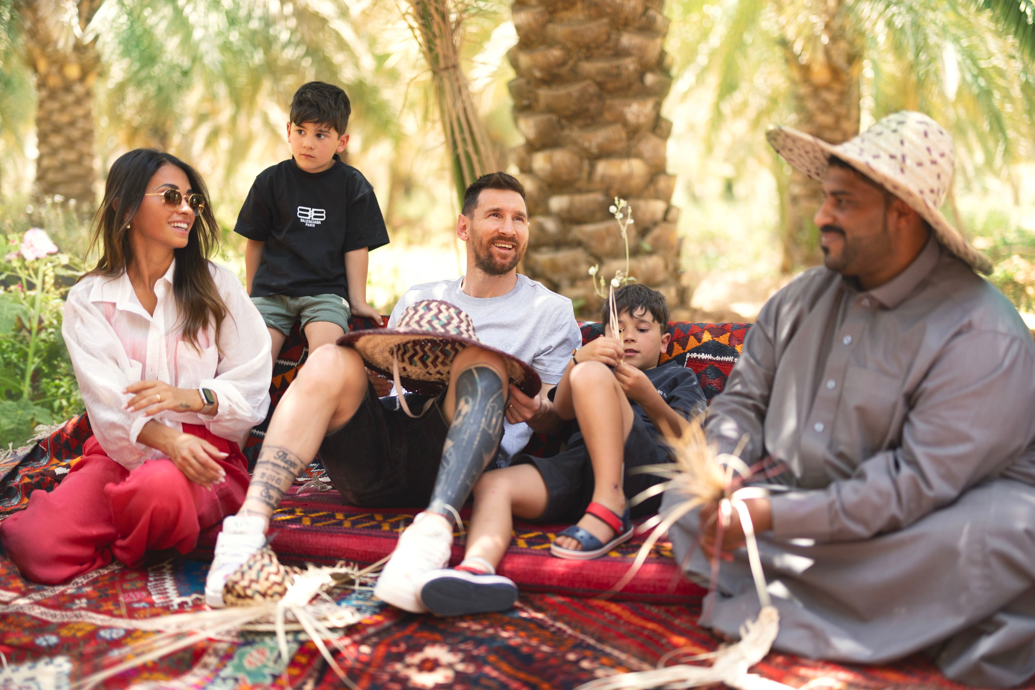 Messi'nin Suudi Arabistan gezisi&nbsp;