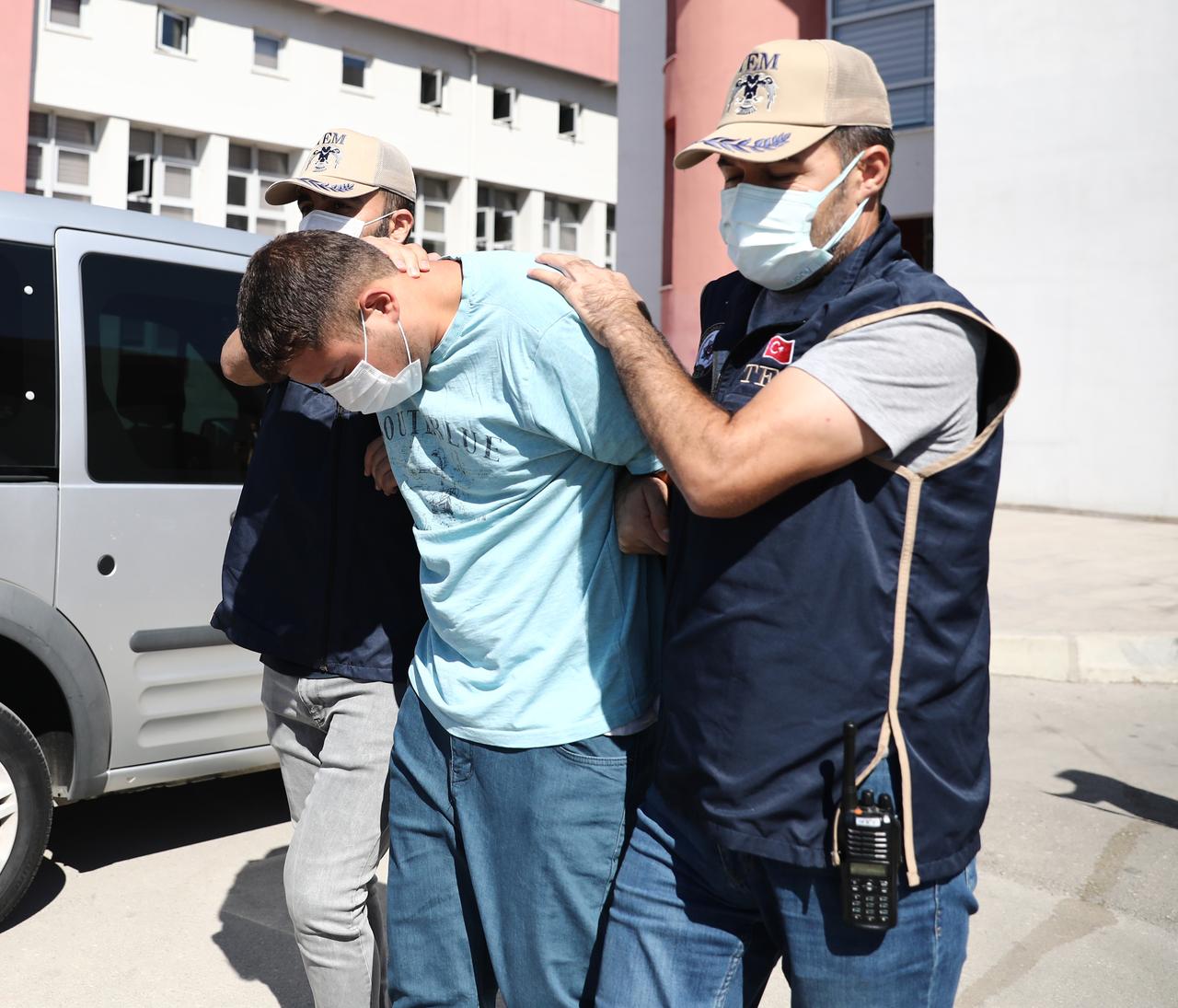 PKK'lı orman yangınında yastık ve battaniye yaktı