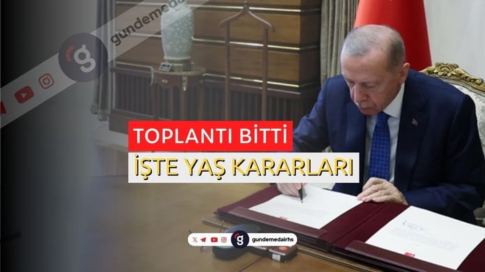 YAŞ kararları 2024 SON DAKİKA YAŞ toplantısı kararları (1 Ağustos 2024) | İşte YAŞ toplantısı sonuçları