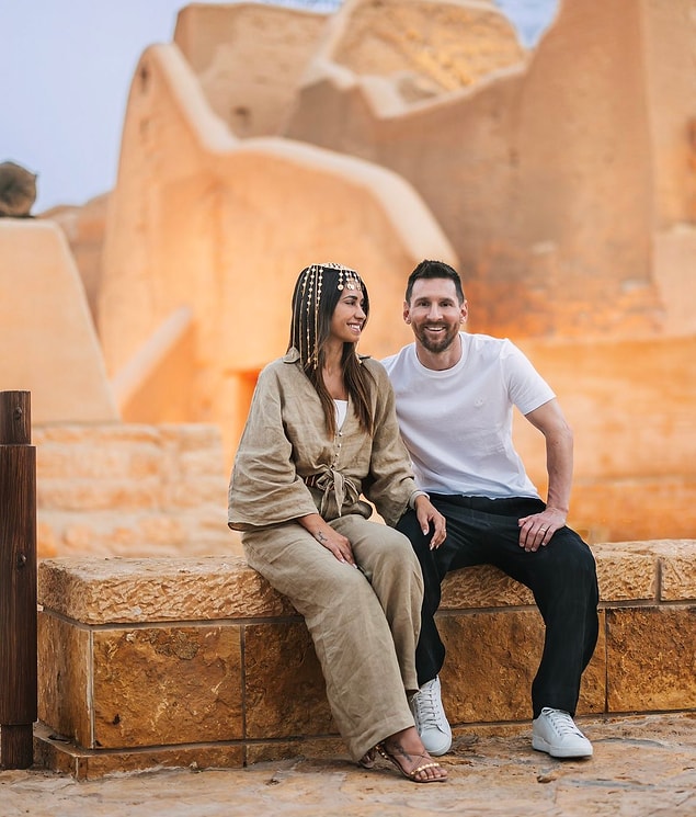 Messi'nin Suudi Arabistan gezisi&nbsp;