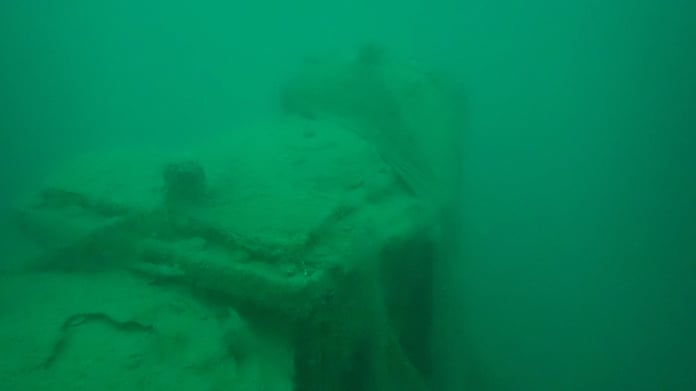 Artvin Hopa'da dalgıçlar buharlı gemi batığı buldu