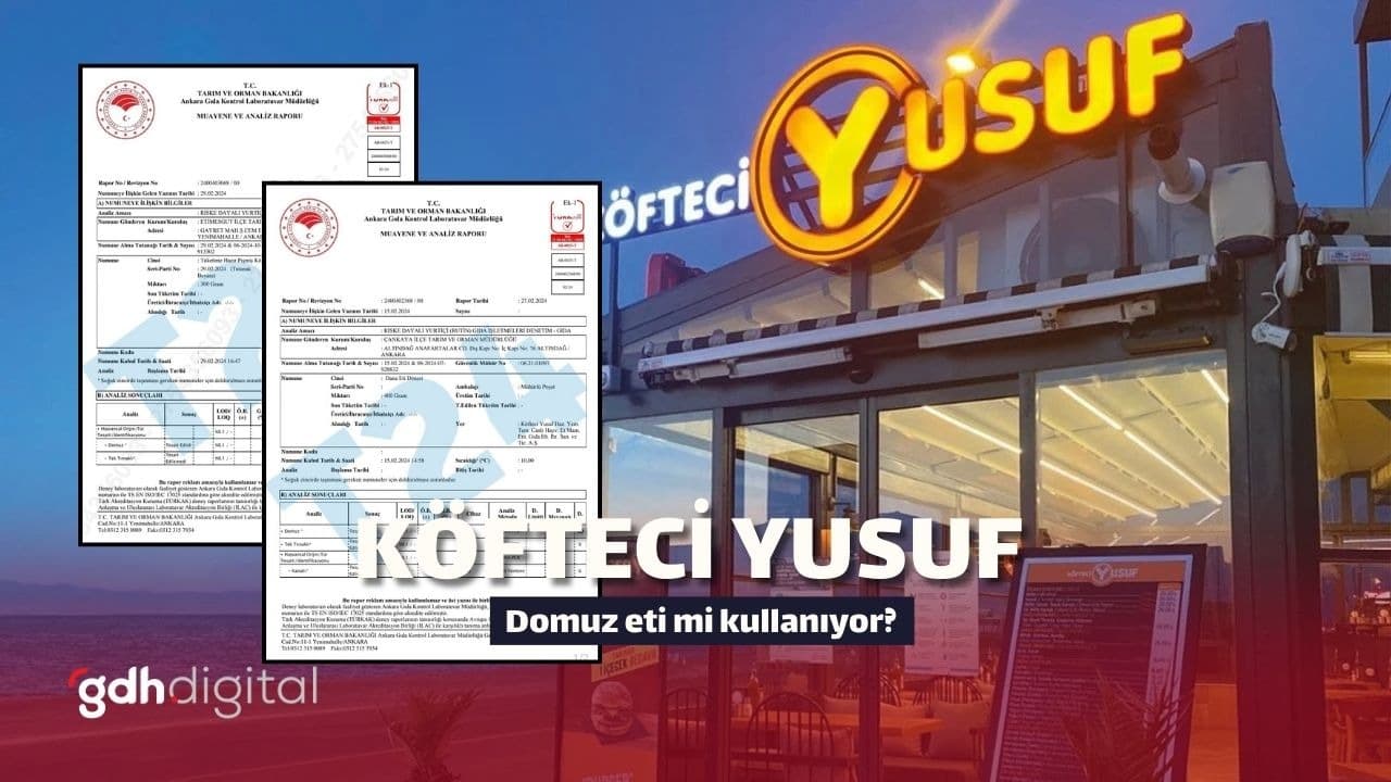 Köfteci Yusuf domuz eti iddialarıyla gündemde!
