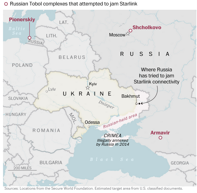Rusya, Ukrayna'da kullanılan Starlink uydularını hedef alan gizli bir silah geliştirdi