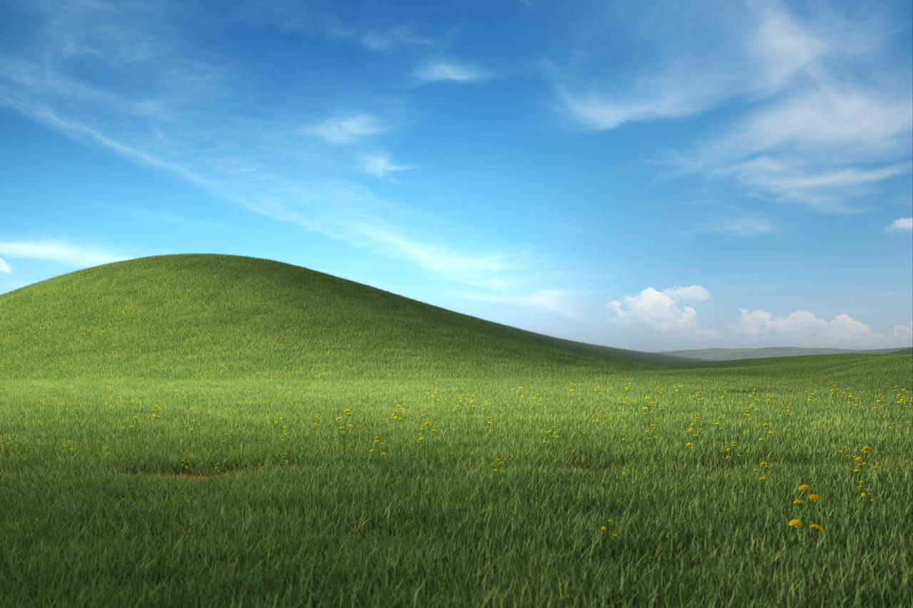 Windows'un efsanevi duvar kağıdı 4K kalitesinde paylaşıldı