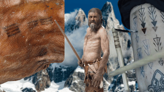5300 Yaşındaki Buz Adam Ötzi’nin Dövmeleri Nasıl Yapıldı?