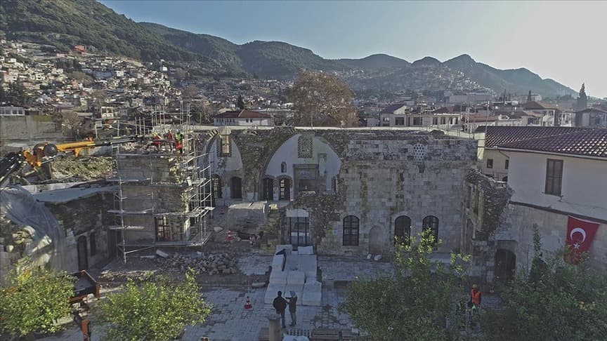 Hatay'da deprem sonrası restorasyona başlanan vakıf eser sayısı 45 oldu