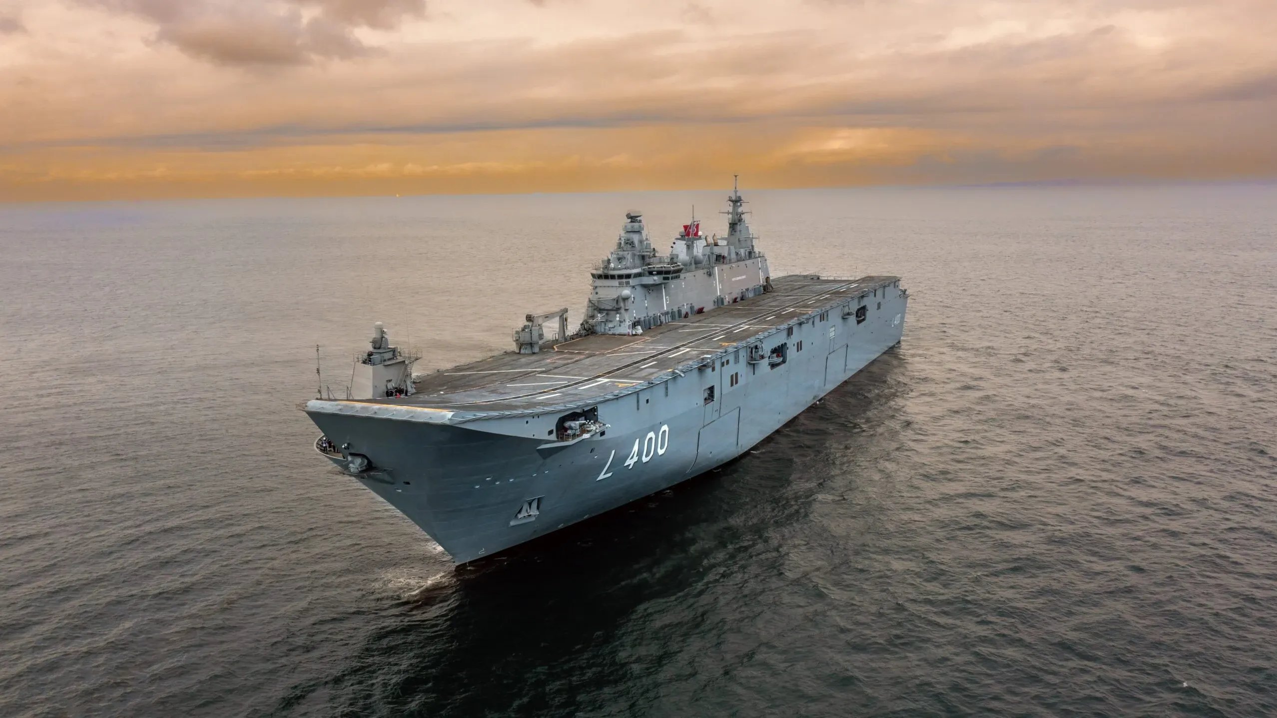 Dünyanın silahlı insansız hava aracı taşıyan ilk gemisi TCG Anadolu