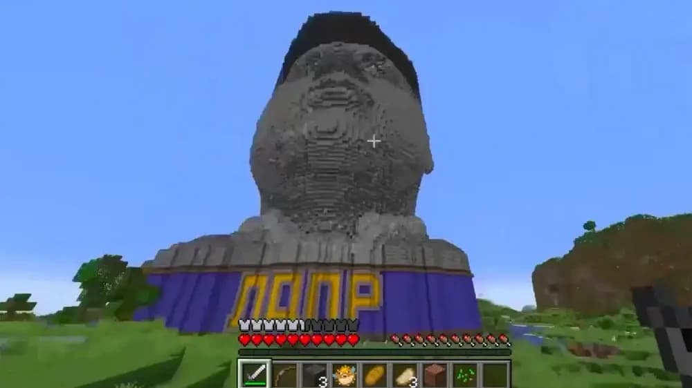 Rusya Liberal Demokrat Partisi Minecraft'ta miting düzenledi