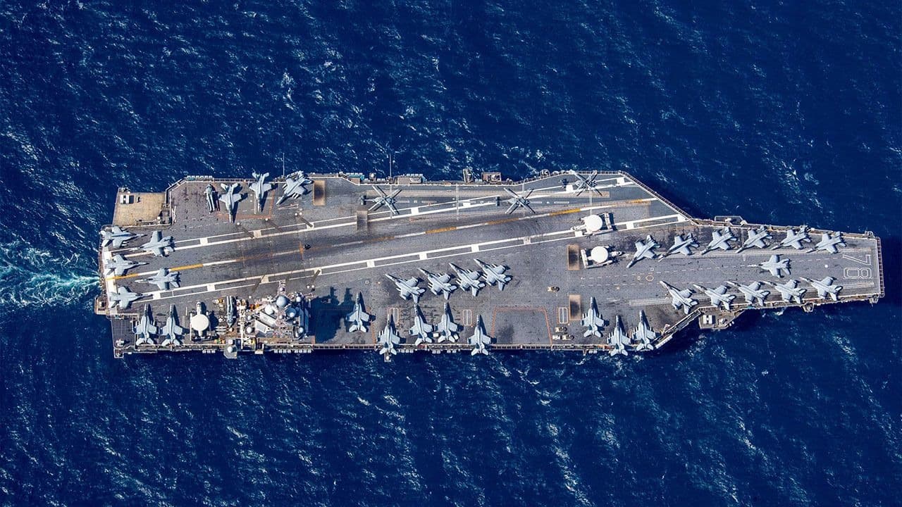ABD'nin uçak gemisi USS Gerald R. Ford birkaç hafta daha İsrail yakınlarında kalacak
