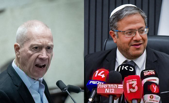 İsrail'de Güvenlik Bakanı Ben-Gvir ile Savunma Bakanı Gallant arasında kriz çıktı