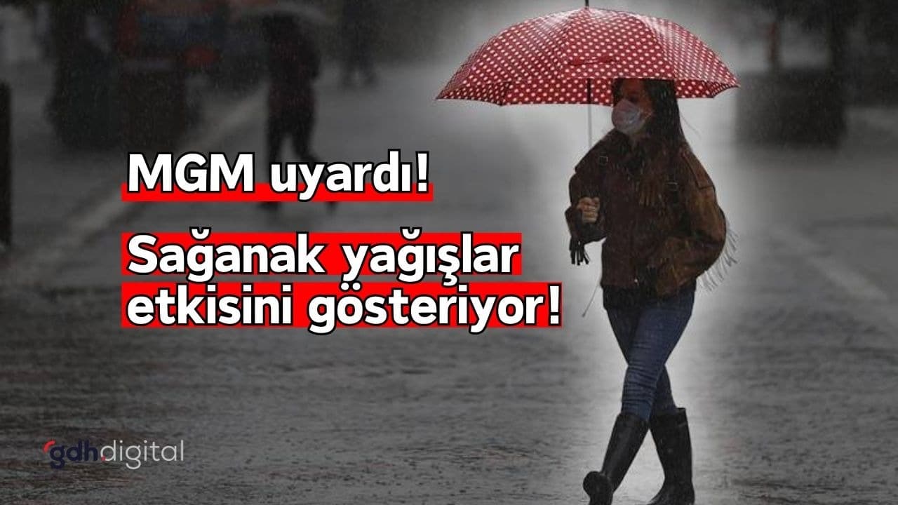 Üç bölgede sağanak alarmı! Meteoroloji’den uyarılar arka arkaya geldi