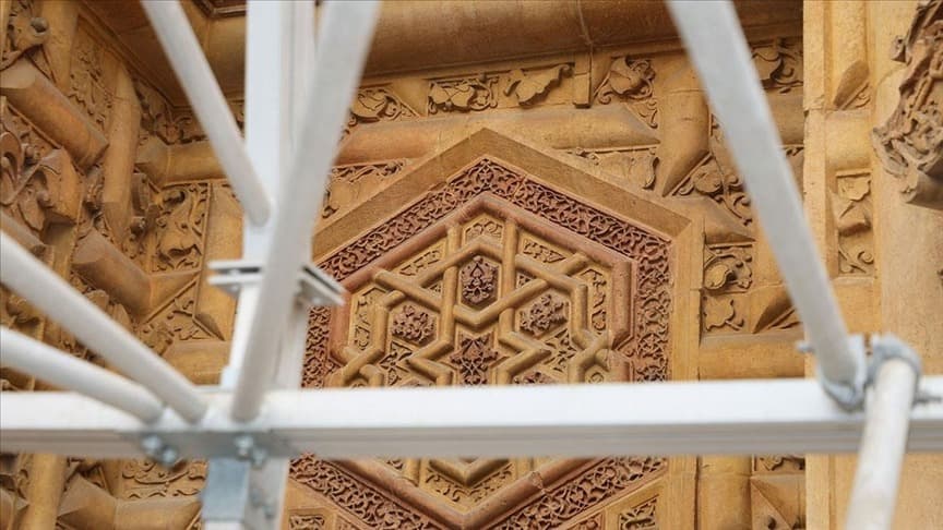 Divriği Ulu Cami ve Darüşşifası'nda Restorasyon Tamamlanıyor