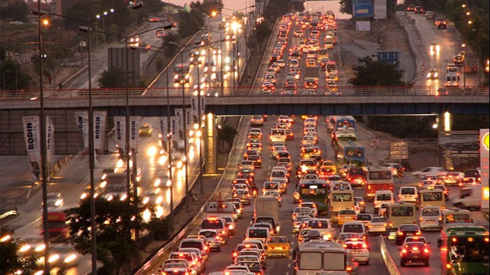 İstanbul trafiği.