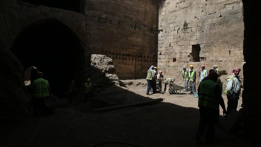 Harran Sarayı Kazıları Hızlandırılarak Artırıldı