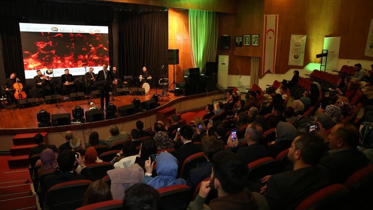 YTB tarafından “Kıbrıs’ın Gönül Dili Kıbrıs İlahileri” Konseri Lefkoşa’da düzenlendi