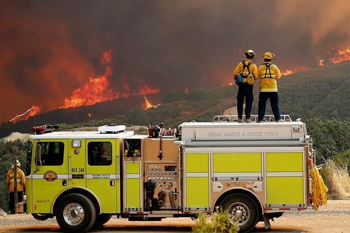 Los Angeles yangın haritası | Binlerce dönüm yanıyor
