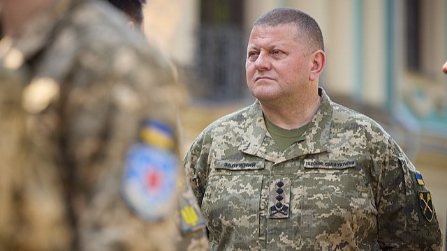Ukrayna Silahlı Kuvvetleri Başkomutanı General Valerii Zaluzhnyi 