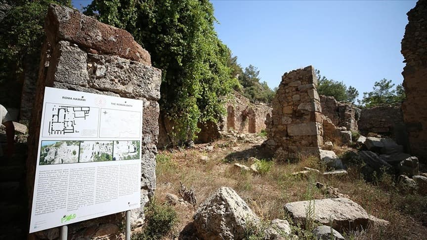 Syedra Antik Kenti'nde Gezi Güzergahı Bulundu!