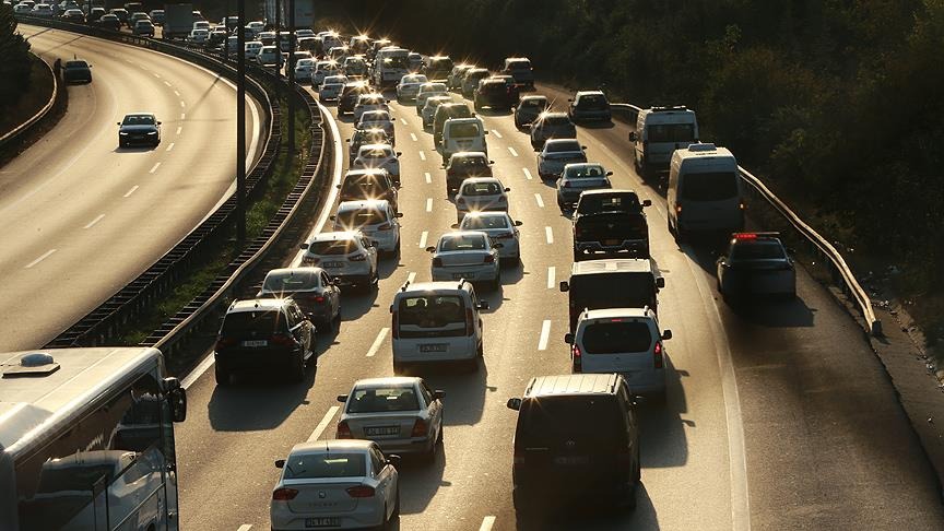 Trafik. Fotoğraf: AA