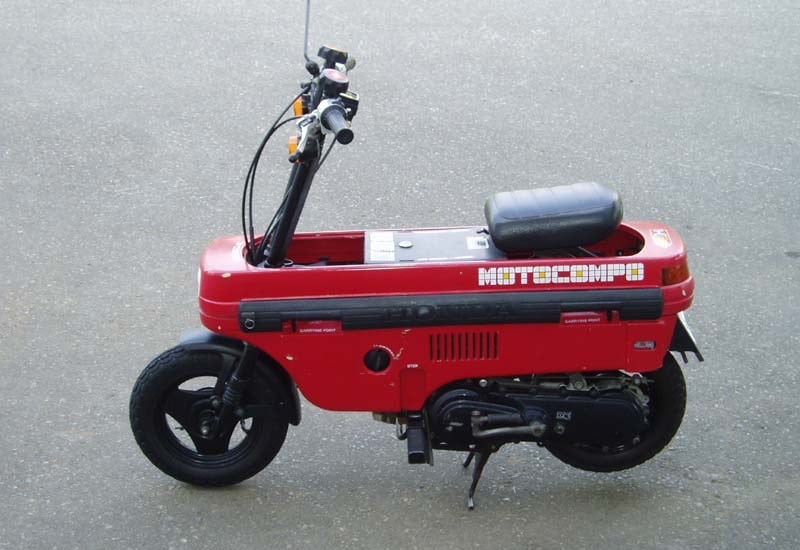 80'li yılların Honda Motocompo'su
