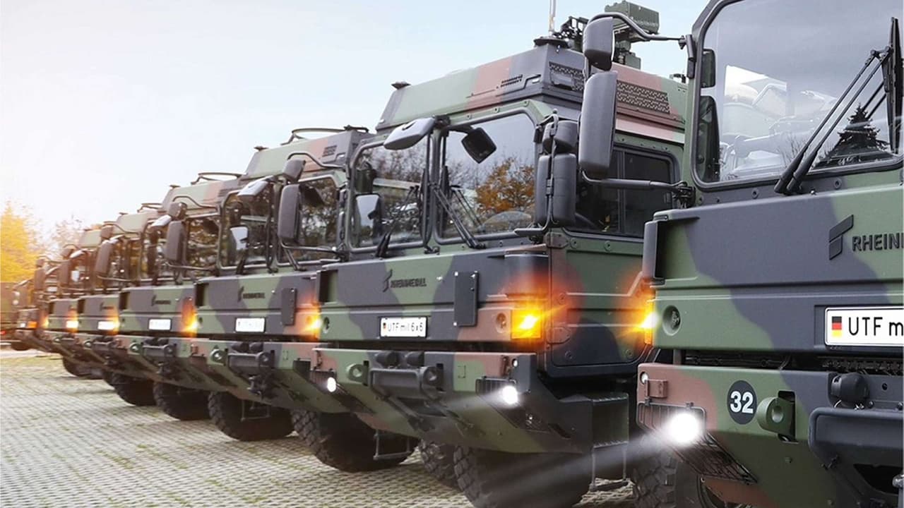 Alman Ordusu Rheinmetall'den 6.500 adet kamyon satın aldı