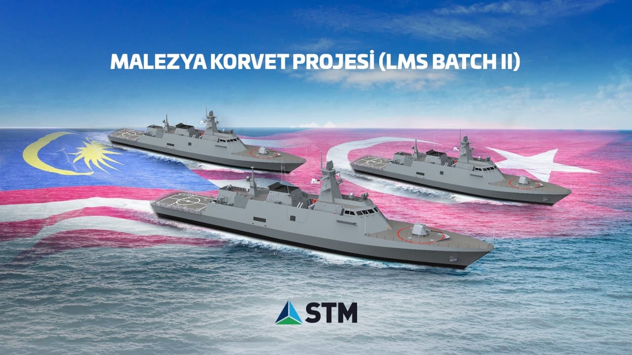 STM, Malezya Donanması için 3 Korvet İnşa Edecek
