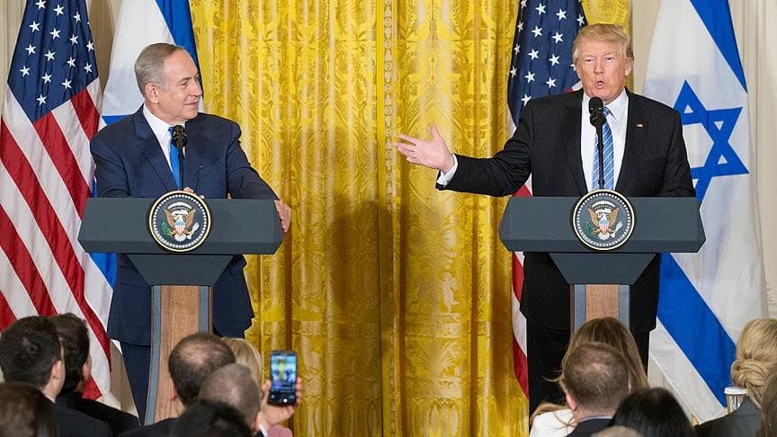Trump soykırımcı Netanyahu'yu Beyaz Saray'a davet etti