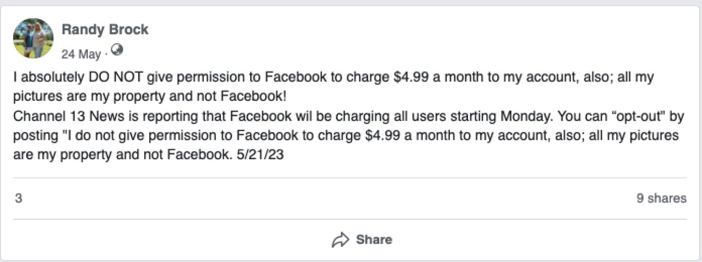 Facebook ücretli mi olacak?