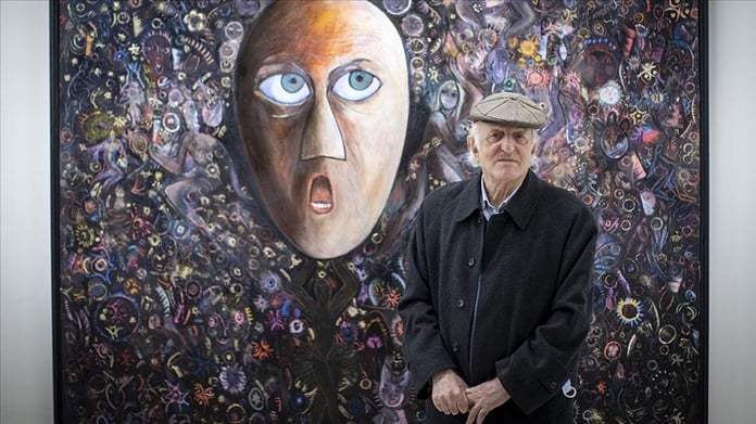 Ressam Mustafa Ayaz'a veda