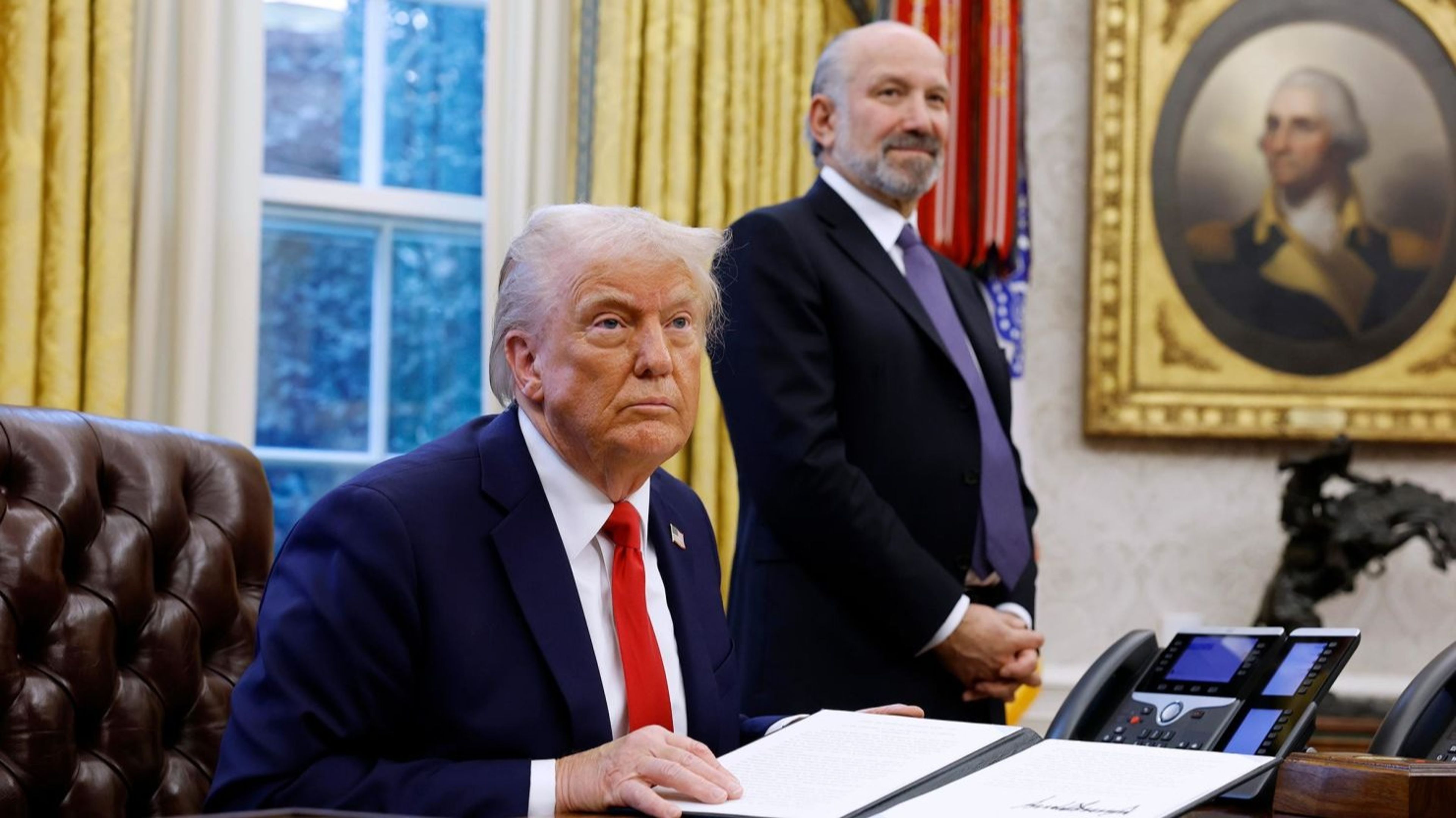 ABD Başkanı Donald Trump Uluslararası Ceza Mahkemesi'ne yaptırım uygulanmasını içeren kararnameyi imzaladı