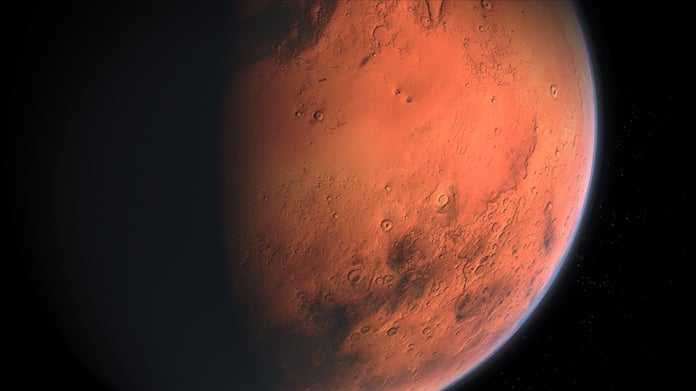 Mars'ta kayalıklar içinde sıvı su rezervuarı keşfedildi