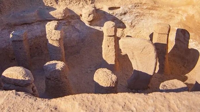12 bin yıllık Karahantepe'de leopar kemiklerini bulundu