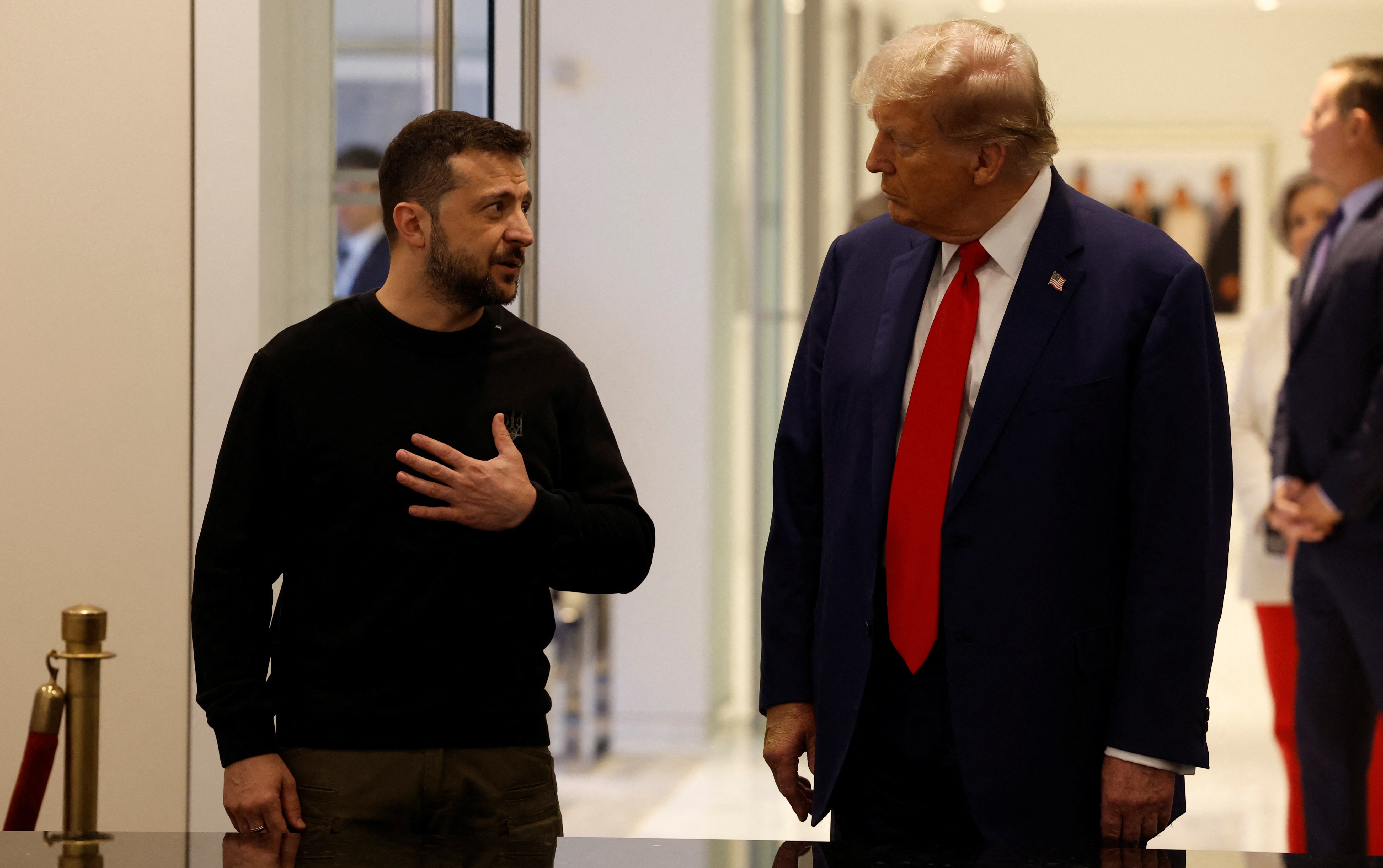 Volodimir Zelenskiy ve Donald Trump. Fotoğraf: Reuters