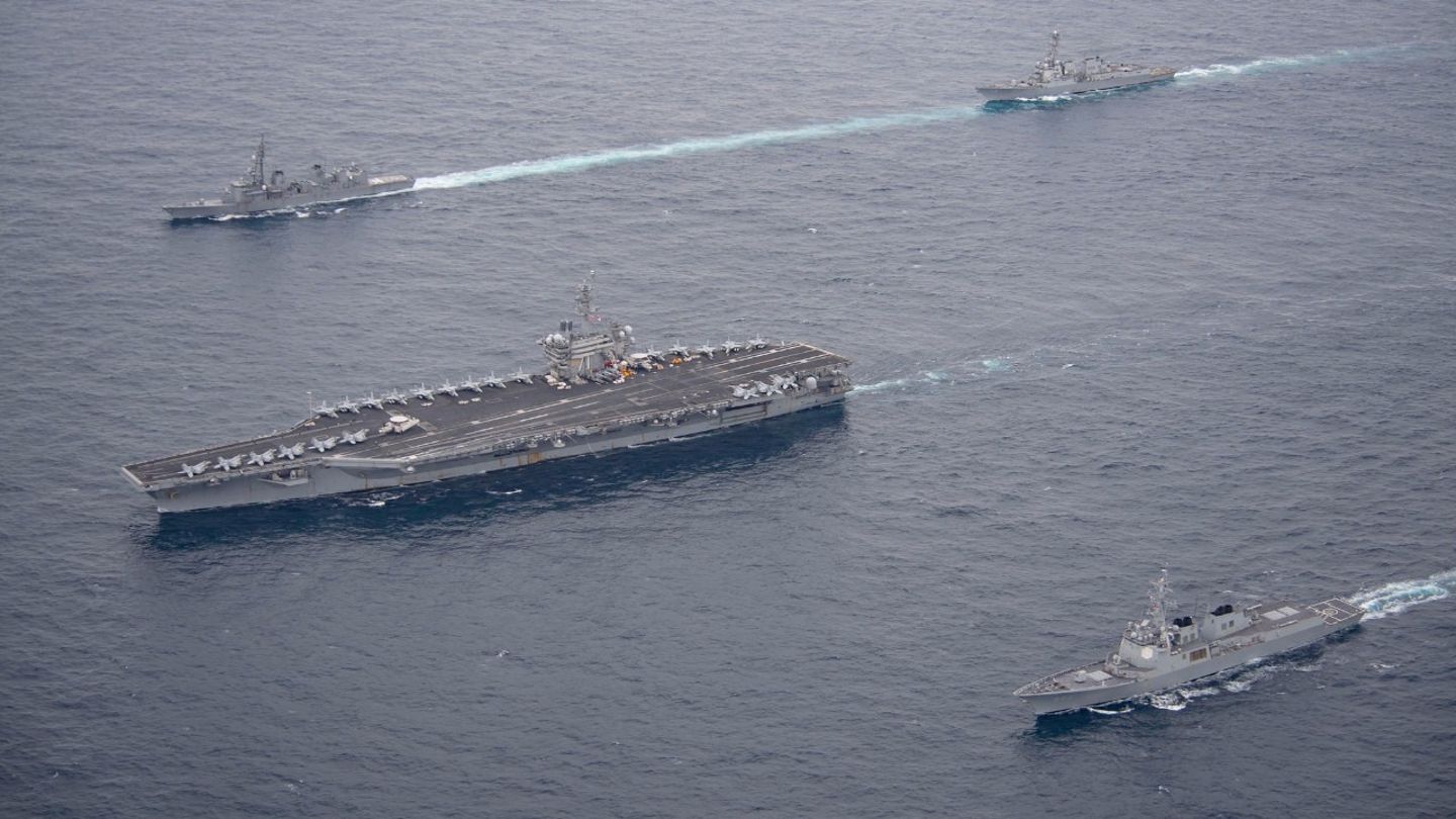 ABD'nin "USS Theodore Roosevelt" uçak gemisi Orta Doğu görevinin ardından geri dönüyor