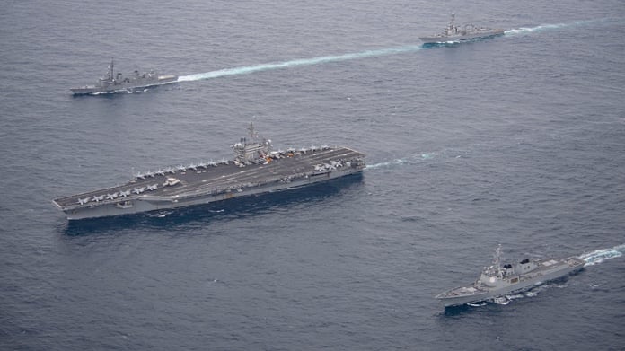 ABD'nin "USS Theodore Roosevelt" uçak gemisi Orta Doğu görevinin ardından geri dönüyor