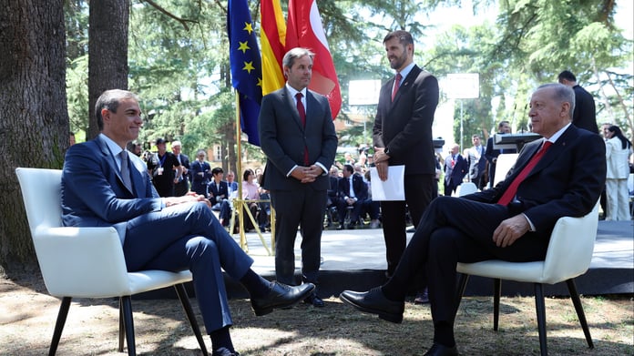 Cumhurbaşkanı Erdoğan:  İsrail-Filistin ihtilafının çözümü yolunda İspanya ile çalışmaya devam edeceğiz