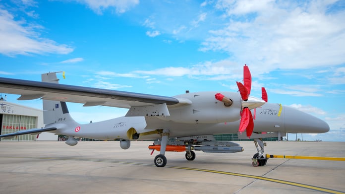 Bayraktar AKINCI TİHA, IIR başlıklı TOLUN mühimmatı atışını başarıyla gerçekleştirdi