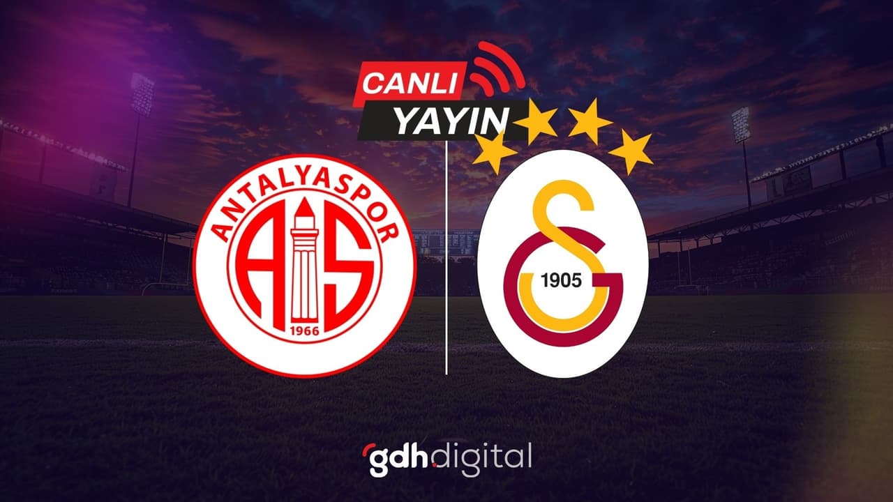 Trendyol Süper Lig'de Antalyaspor - Galatasaray maçı saati!