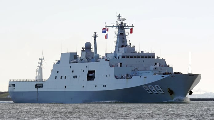 Çin Amfibi Hücum gemisinde lazer silahı göründü