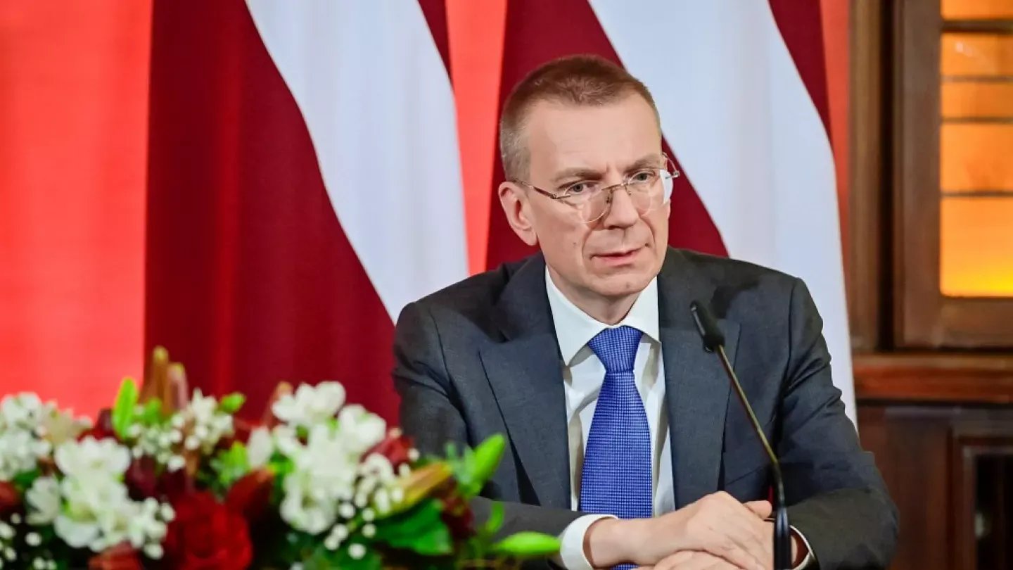 Letonya Cumhurbaşkanı Edgars Rinkevics