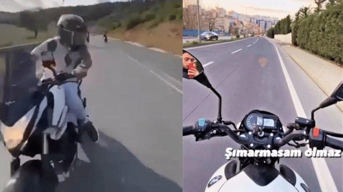 Motosiklet ulaşım aracı olmaktan çıktı şov aracına dönüştü