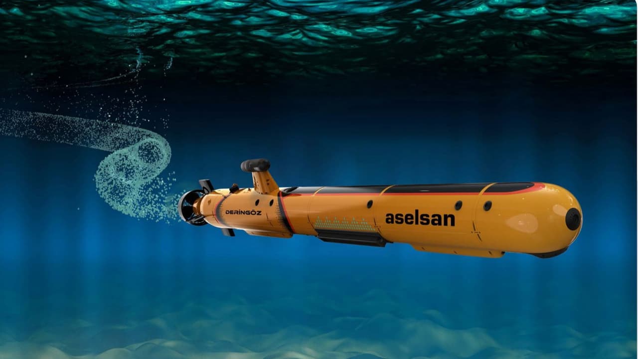 ASELSAN’ın Yeni İnsansız Sualtı Aracı: DERİNGÖZ 100M/600