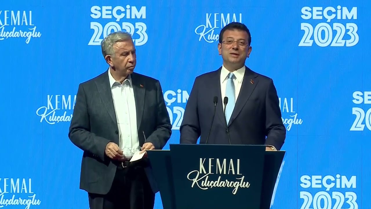 Ekrem İmamoğlu ve Mansur Yavaş