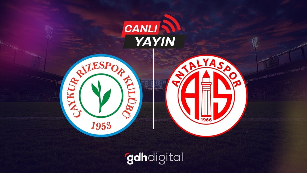 Çaykur Rizespor - Antalyaspor CANLI izle (Linki)Çaykur Rizespor - Antalyaspor maçı hangi kanalda yayınlanacak?